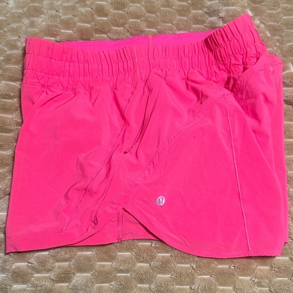 Lululemon Track That High-Rise Lined Short 3" size 10 NWOT